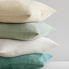 MIULEE Decorative Couch Throw Pillow Covers 20x20 Inch Light Green 2 Pack