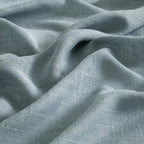 MIULEE Dusty Blue Linen Curtains 52x108 Inch Long Soft Thick Linen Textured