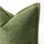 MIULEE Decorative Couch Throw Pillow Covers 18x18 Inch Sage Green 2 Pack
