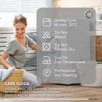 Deconovo Blackout Curtains for Bedroom 108 Inches Long