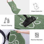 Smiry Dog Door Mat for Muddy Paws, Absorbent Non Slip Dirt Trapper, 48x30