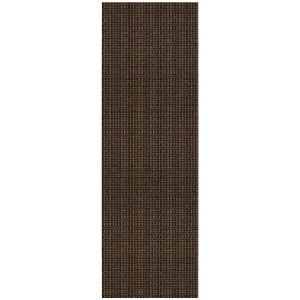 KOZYFLY Runners for Hallways 3x8 ft Washable Kitchen Runner Non Slip Rubber Backed Hall Runners Cotton Entryway Runner Rugs Floor Carpet for Indoor Backdoor Bedroom Kitchen, Reddish Brown/Coffee