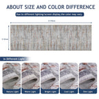 2x5 Washable Runner Rugs，Modern Abstract Rug Runner,Ultra-Thin Kitchen Runner Rug Non-Slip Backing Entryway Runners,Bathroom Carpet for Hallways,Bedroom，Laundry Room