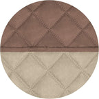 PureFit Reversible Quilted Sofa Cover, Water Resistant Slipcover Furniture Protector, Washable Couch Cover with Non Slip and Elastic Straps for Kids, Dogs, Pets (Oversized Recliner, Brown/Beige)