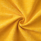MIULEE Soft Chenille Throw Pillow Covers Goose Yellow 18x18 Inch Pack of 2