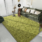 LOCHAS Ultra Soft Indoor Modern Area Rugs Fluffy Living Room Carpets for Children Bedroom Home Decor Nursery Rug 6x9 Feet, Green