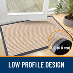 OLANLY Front Door Mat 71x34, Waterproof Heavy-Duty Indoor Outdoor Doormat