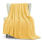Whale Flotilla Soft Fleece King Size Bed Blanket, Light Grey