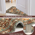 Yamaziot Washable Runner Rug Set of 3, Non-Slip Boho Hallway Kitchen Rug