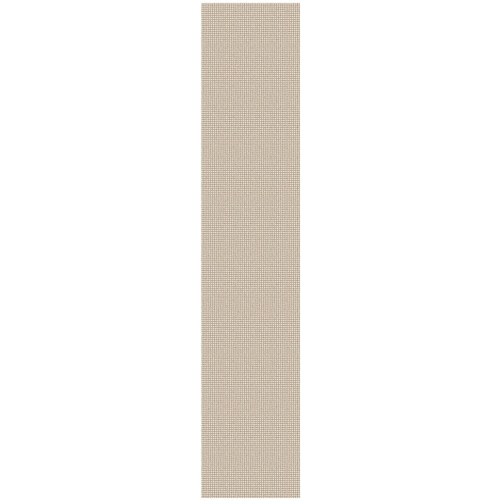 KOZYFLY Long Runners for Hallways 3x12 ft Washable Kitchen Runner Non Slip Rubber Backed Hallway Rugs Cotton Entryway Runner Rug Floor Carpet for Indoor Hall, Backdoor, Kitchen, Ivory/Khaki
