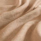 MIULEE Brown Linen Curtains 37x72 Inch Length 2 Panels