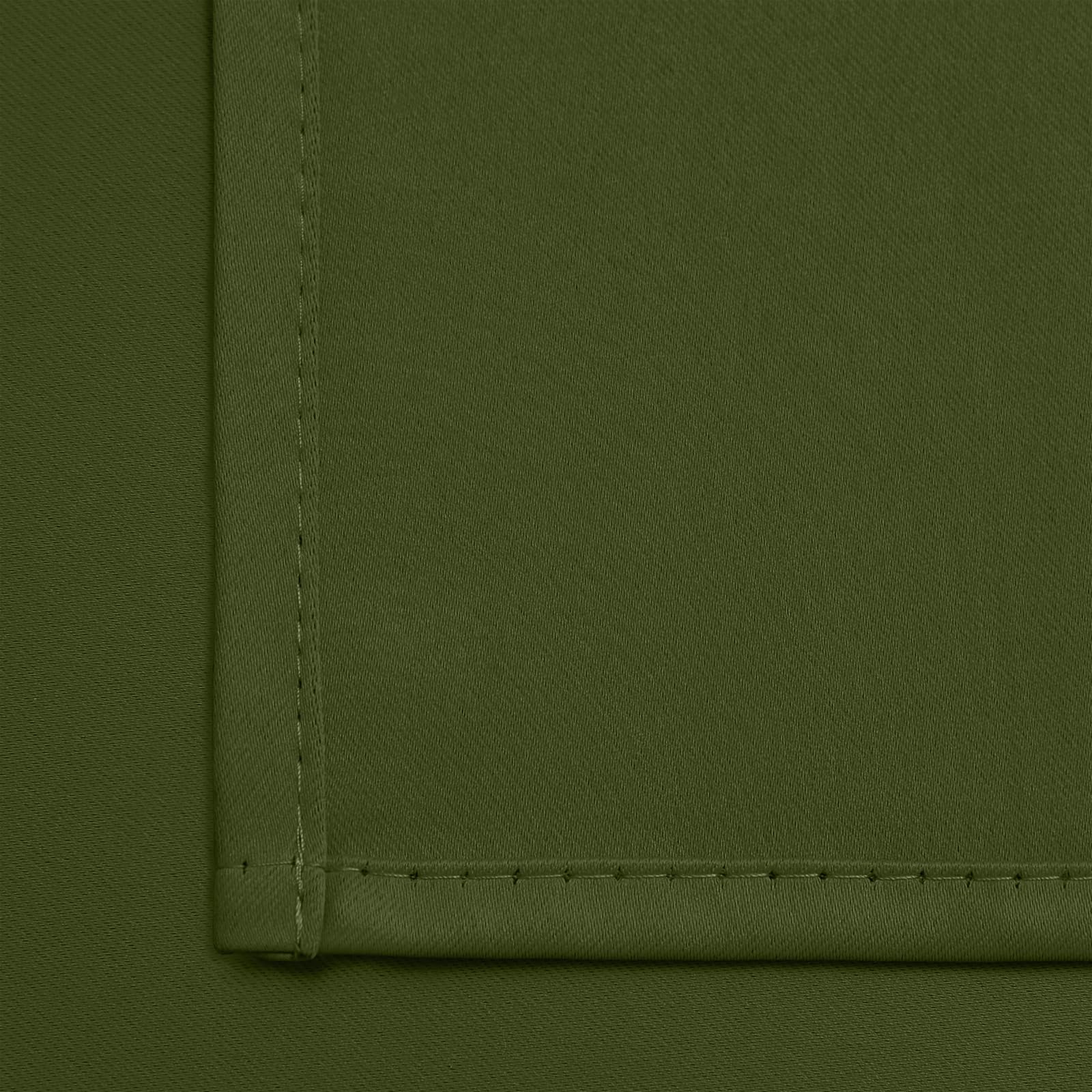 Yakamok Blackout Curtains 38x84 inch Olive Green Thermal Drapes-Bedroom