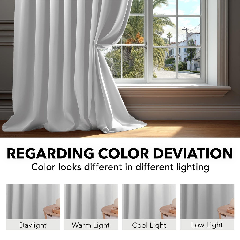 Deconovo Blackout Curtains for Bedroom, Living Room Curtains 72 Inches Long