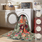 Babovid Floral Large Area Rug 10x14 for Living Room Bedroom