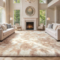 10X14 Large Area Rugs for Living Room Bedroom,Big Shag Rug for Bedroom Dorm,Soft Fluffy Indoor Carpet Plush Rugs for Living Room Home Decor,Camel