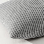 Topfinel Decorative Throw Pillow Covers Cushion Cases, Set of 4 Soft Velvet Modern Double-Sided Designs, Mix and Match for Home Decor, Pillow Inserts Not Included (12x12 inch, Grey)
