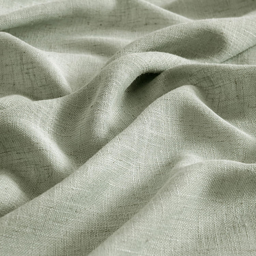 MIULEE Sage Linen Curtains 52x96 Inch Long for Bedroom Living Room Green