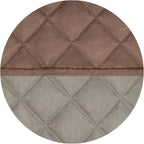 PureFit Reversible Quilted Sofa Cover, Water Resistant Slipcover Furniture Protector, Washable Couch Cover with Non Slip and Elastic Straps for Kids, Dogs, Pets (Oversized Chair, Brown/Beige)
