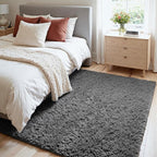 4x6 Area Rugs for Living Room Rug: Soft Fluffy Shag Gray Rugs for Bedroom, Non-Slip Large Fuzzy Plush Rug Indoor Floor Carpet for Nursery Kids Boys Girls Room, Dorms, Playroom, Modern Home Decor