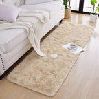 Chicrug Soft Runner Rugs for Bedroom Living Room Plush Fluffy Rug 2x5 Feet, Shag Furry Area Rug Carpet Non Shedding for Nursery Children Kids Girls Room Home Decorative, Camel