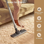 Ophanie Beige Rugs for Living Room Bedroom, 5x8 Fluffy Fuzzy Furry Carpet, Plush Soft Shaggy Bedside Indoor Floor Area Rug for Kids Girls Boys Baby Teen Dorm Nursery Home Decor Aesthetic