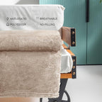 Exclusivo Mezcla Plush Fuzzy Fleece Throw Blanket Extra Large, Super Soft, Fluffy and Warm Blankets for Couch, Bed, All Season (Camel, 50x70 inches)