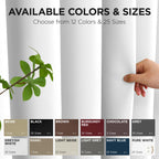 Joydeco Blackout Patio Sliding Door Curtains, Privacy Room Divider Curtains