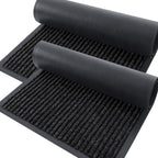 OLANLY 2-Pack Front Door Mats 59x34, Waterproof Heavy-Duty Doormats