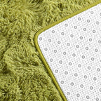 Deerhoo Large Shag Area Rugs 5 x 8, Plush Fuzzy Rugs for Living Room, Ultra Soft Fluffy Furry Rug for Bedroom, Indoor Carpet Nursery Rugs for Kids Room Home Decor, Green