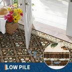 GarveeHome Washable Kitchen Rugs Non Slip 2x6 Hallway Runner Stain Resistant Low Pile Rug