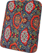hyha Printed Couch Cushion Covers, Floral Sofa Covers Washable for Cushion Couch, Stretch Pattern Outdoor Cushion Covers for Patio Furniture with Elastic Bottom(Small, Mandala Floral)
