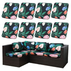 SUKAIKEQA 8PCS Patio Cushion Covers.Patio Furniture Couch SeatSlipcovers