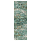 BEIMO 2x6 Runner Rug for Hallway, Turquoise Washable Abstract Non Slip Rug