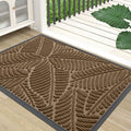 Colorxy Waterproof Front Doormat, Sturdy Natural Rubber Door Mat, 71x47