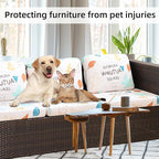 8Pcs Stretch Patio Cushion Covers,Outdoor Couch Covers Replacement,Outdoor Couch & Sofa Slipcovers,for Patio Furniture Cushion Covers,Washable Reusable urniture Protector(Chrysanthemum,8PCS)
