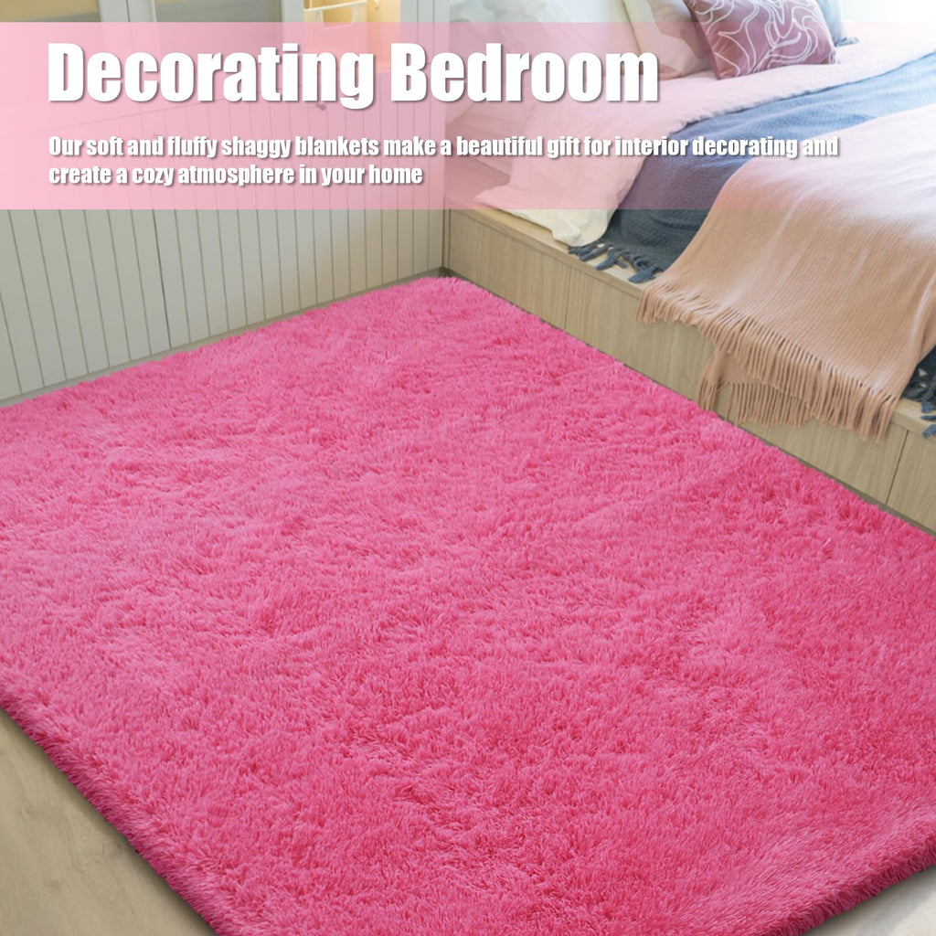 9x12 Fluffy Area Rugs for Living Room Bedroom,Large Fuzzy Shag Area Rug