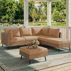 hyha Milk Silk Couch Cushion Covers, Sofa Covers for 3 Cushion Couch
