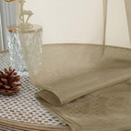 OWENIE Sheer Taupe Curtains 108 Inches Long for Living Room Bedroom 2 Panels Set, Lightweight Airy Taupe Sheer Curtain, Filmy Voile Rod Pocket, 2 PCS, Each 59" W x 108" L