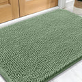 OLANLY Dog Door Mat for Muddy Paws 30x20, Super Absorbent Chenille Mud Mat