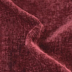 CaliTime Decorative Couch Throw Pillow Covers 18 X 18 Inches Burgundy