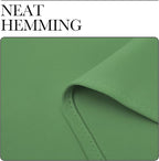NICETOWN Blackout Curtains for Living Curtains, Froest Green, Set of 2, 52 by 63 Inch, Window Treatment Blackout Curtain Panels, Home Decor Thermal Insulated Solid Drapes for Bedroom
