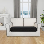 Easy-Going Sectional Couch Covers for Dogs L Shape Sofa Cover Reversible Sofa Slipcover Chaise Lounge Cover Furniture Protector Cover for Pets Dog Cat (30 x 50 inches, Black/Beige)