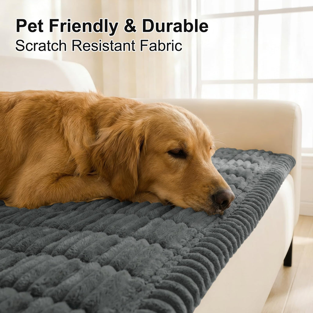 Smiry Couch Cover for Dogs, Non Slip Washable Sofa Protector for Pets