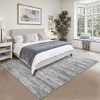 Washbale Rugs 3x5 Ultra Soft Area Rug, Non Slip Indoor Entryway Rugs, Stain Resistant Area Rugs for Living Room Dining Bedroom,Modern Abstract Home Decor Small Rug