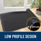 OLANLY Front Door Mat 71x47, Waterproof Heavy-Duty Indoor Outdoor Doormat