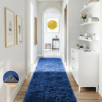 Ophanie 2x6 Washable Runner Rug for Hallway,Non-Slip Fluffy Soft Bedside Rugs, Bedroom Living Room Grey Shaggy Gray Carpet for Kids Girls Boys Dorm Nursery Home Decor Aesthetic