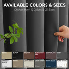 Joydeco Door Curtain Blackout Curtains for Doorway Privacy Closet Drapes