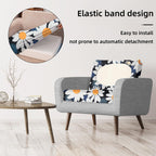 8 Piece Outdoor Cushion Covers, Patio Sofa Cushion Covers, Stretch Fit
