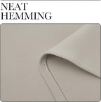 NICETOWN Blackout Curtains for Bedroom, 72 inches Long Curtains & Drapes for Living Room, Thermal Insulated Window Treatment Draperies for Nursery (Natural, 34" by 72")