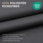 Joydeco 120 inches Long Blackout Curtains 2 Panels Set, Thermal Insulated Length Curtains & Drapes 2 Burg for Living Room Bedroom Window